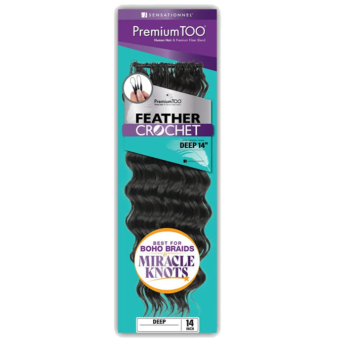Hh Feather Crochet- Deep 14" (Premium Too)