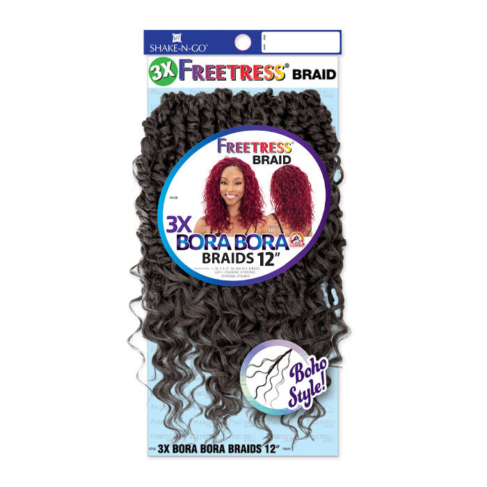 Fb 3X Bora Bora Braids 12"