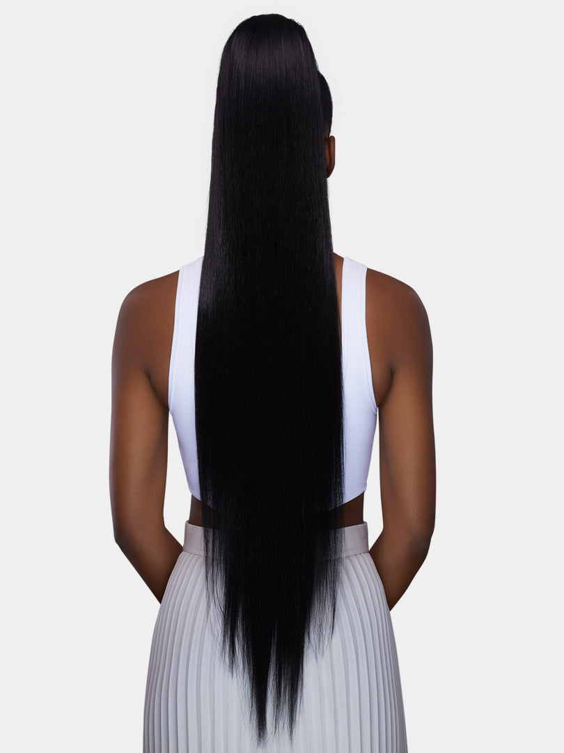 Saemoshi 36" Drawstring Ponytail - Straight — view