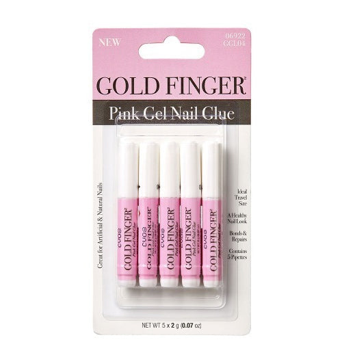 Gf Pink Gel Nail Glue 5 Pack