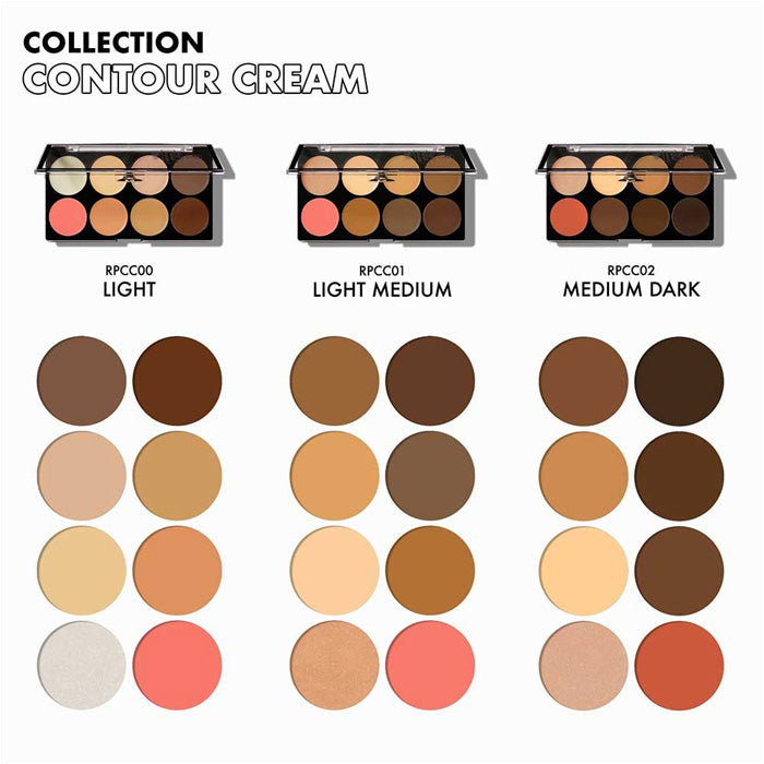 Rk 3D Contour Cream - Medium Dar