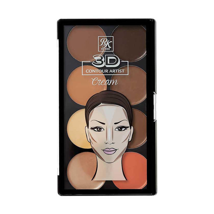 Rk 3D Contour Cream - Medium Dar
