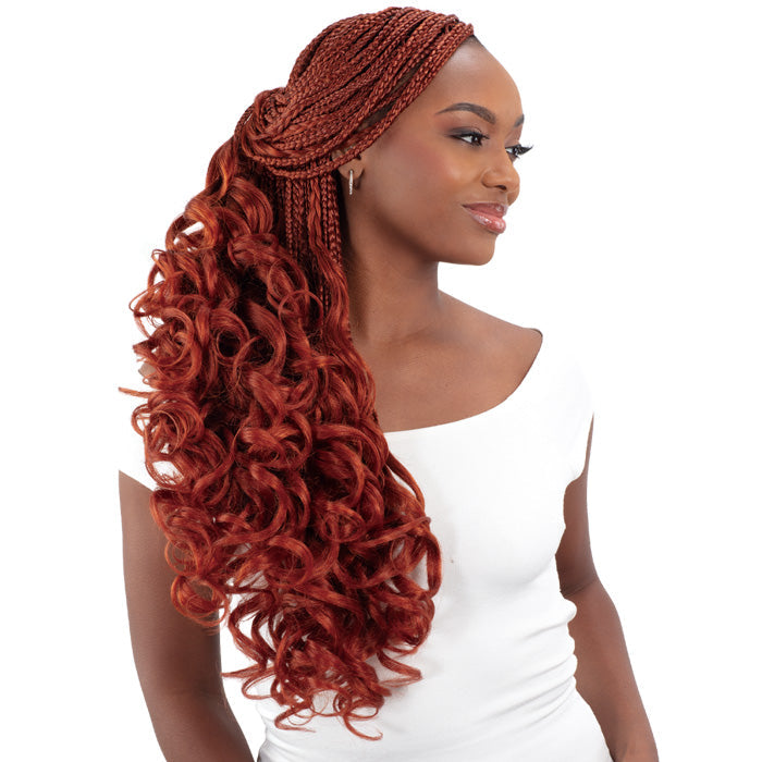 Fb 4X French Curl Braid 18"