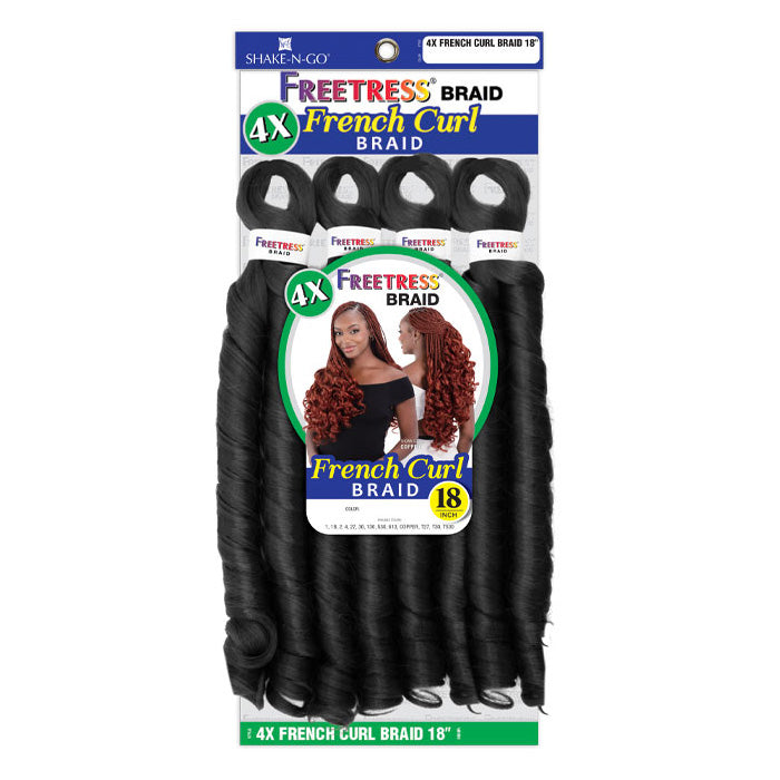 Fb 4X French Curl Braid 18"