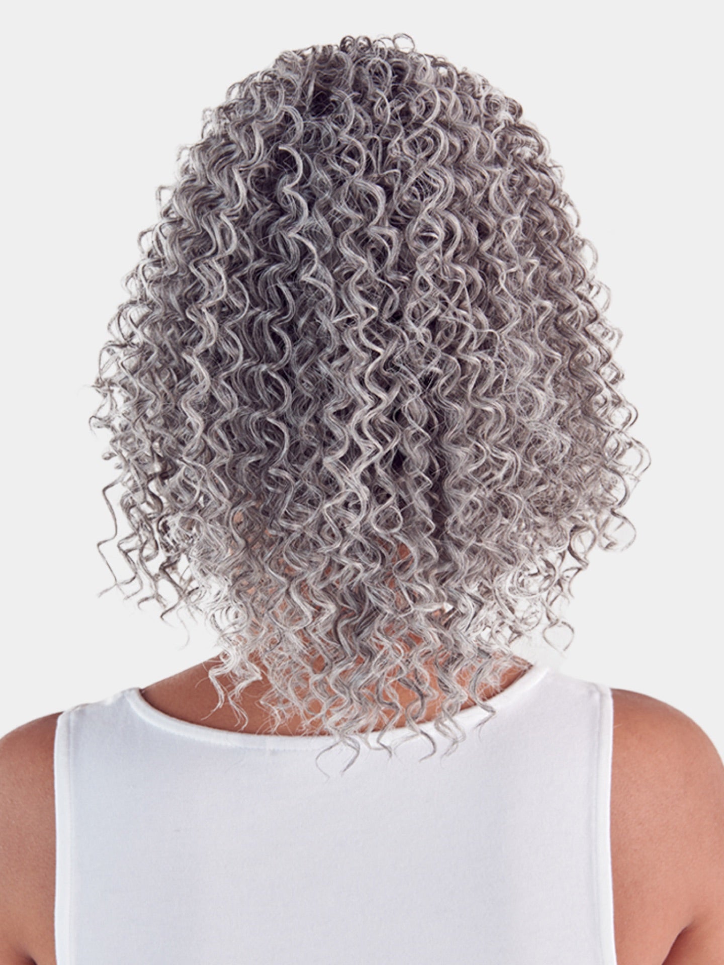 Saemoshi 10" Drawstring Ponytail - Jerry Curl — view