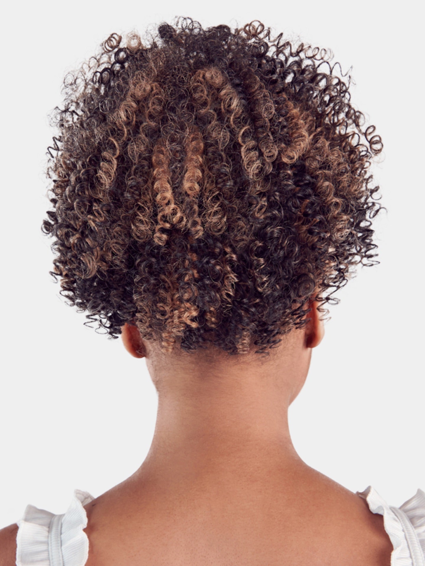 Saemoshi Drawstring Ponytail - Spring Puff — view